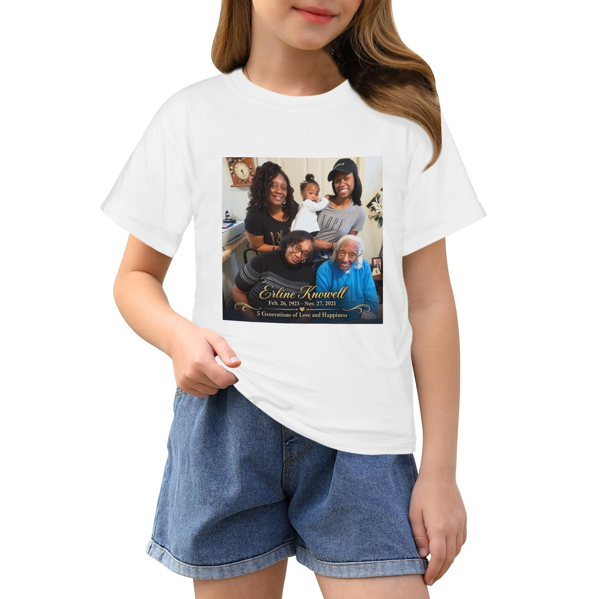 Zettie 5 Girls' T-Shirt