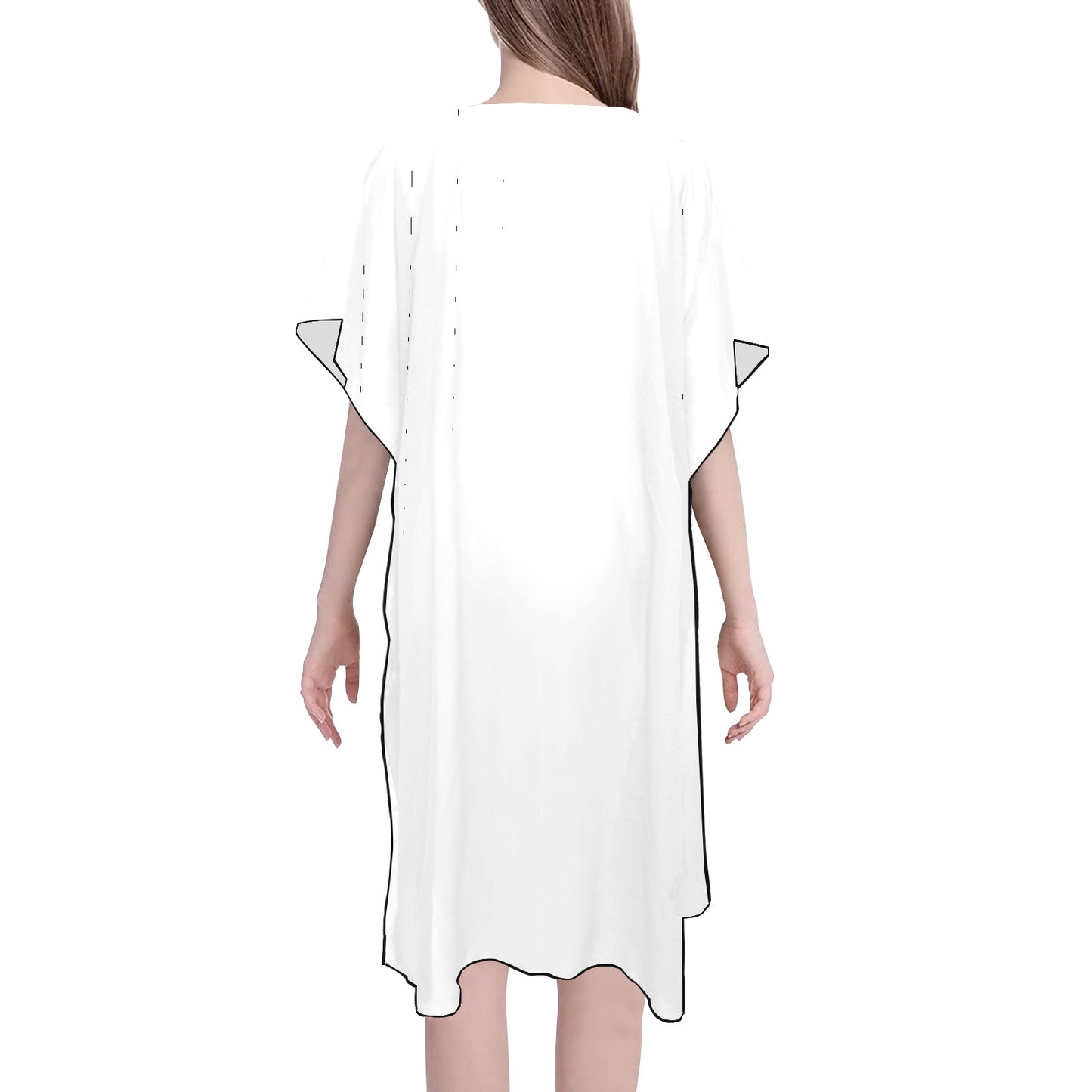 White Chiffon Cover Ups