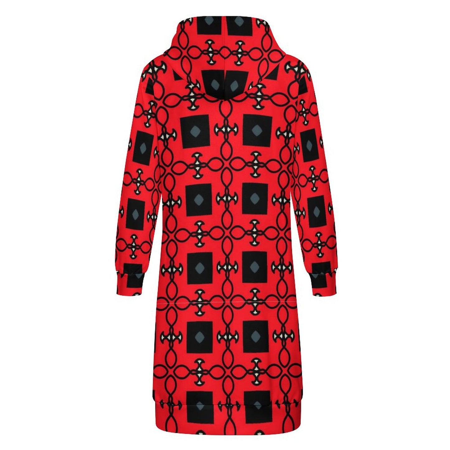 Women’s Hooded Sweatshirt Dress