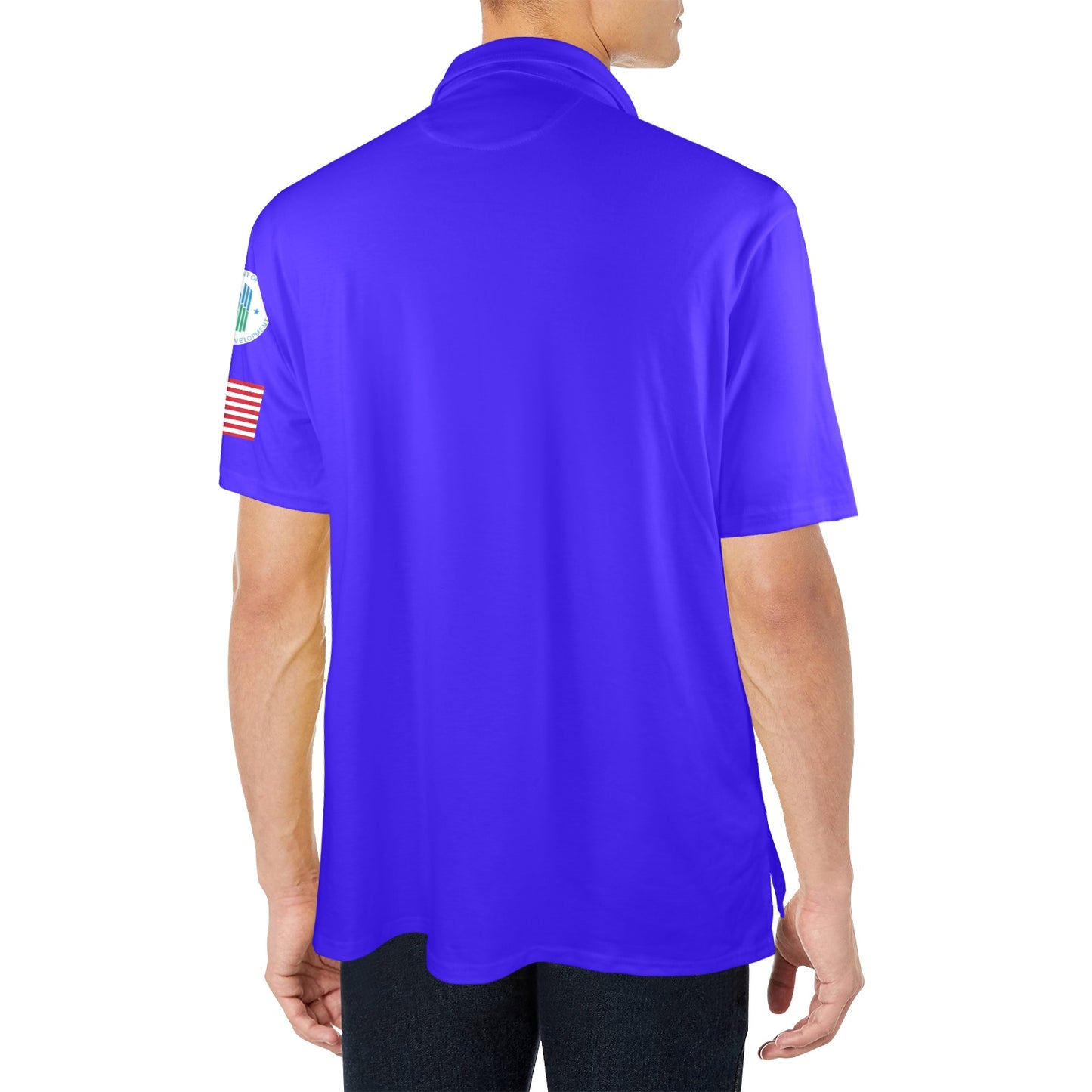Royal Blue Men's Polo Shirt