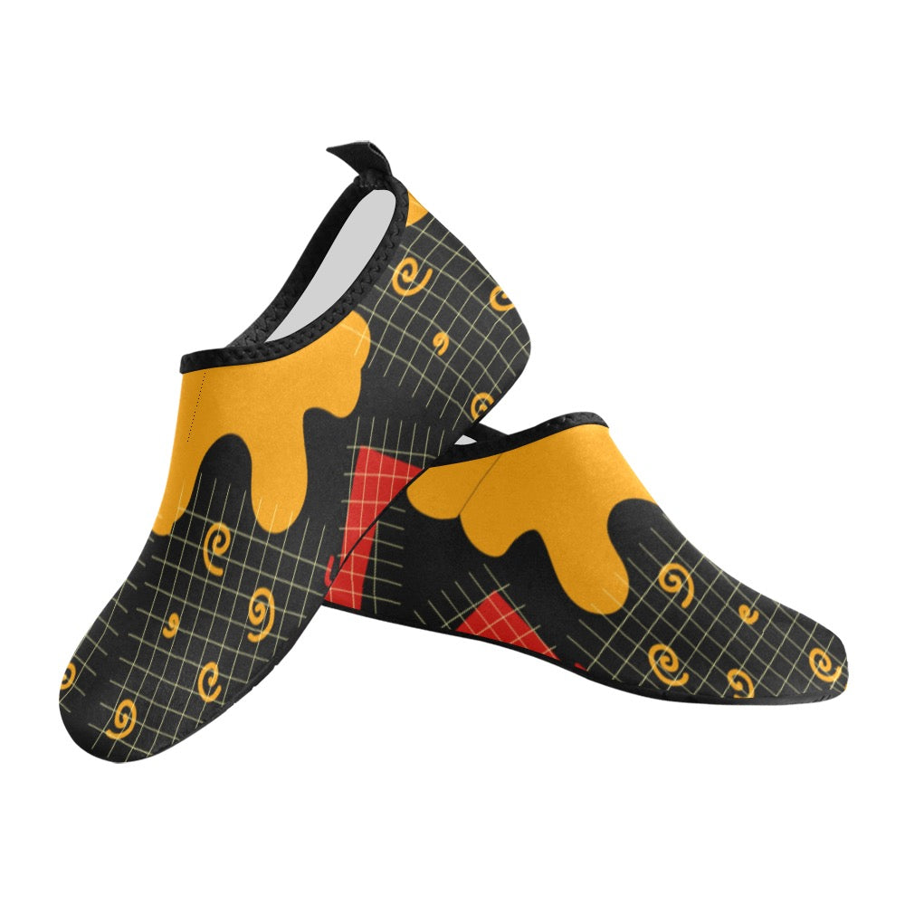 Fall Geometrics Kids' Slip-On Water Shoes