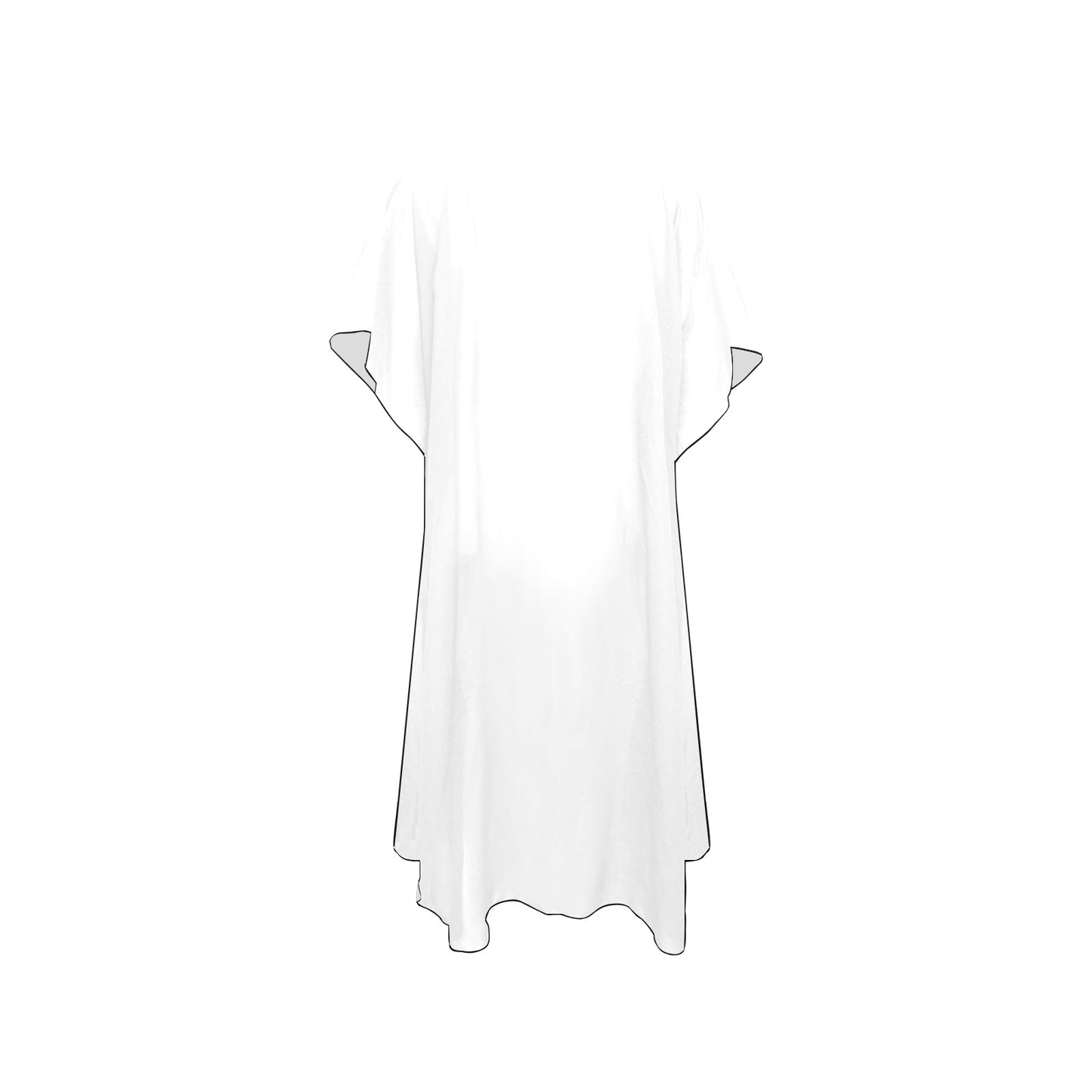 White Chiffon Cover Ups