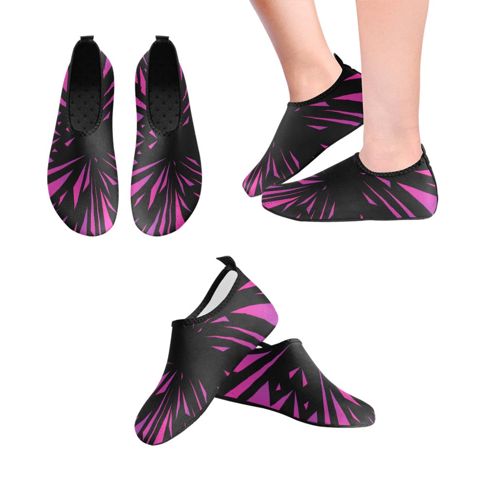 Black Plum Kids' Slip-On Water Shoes