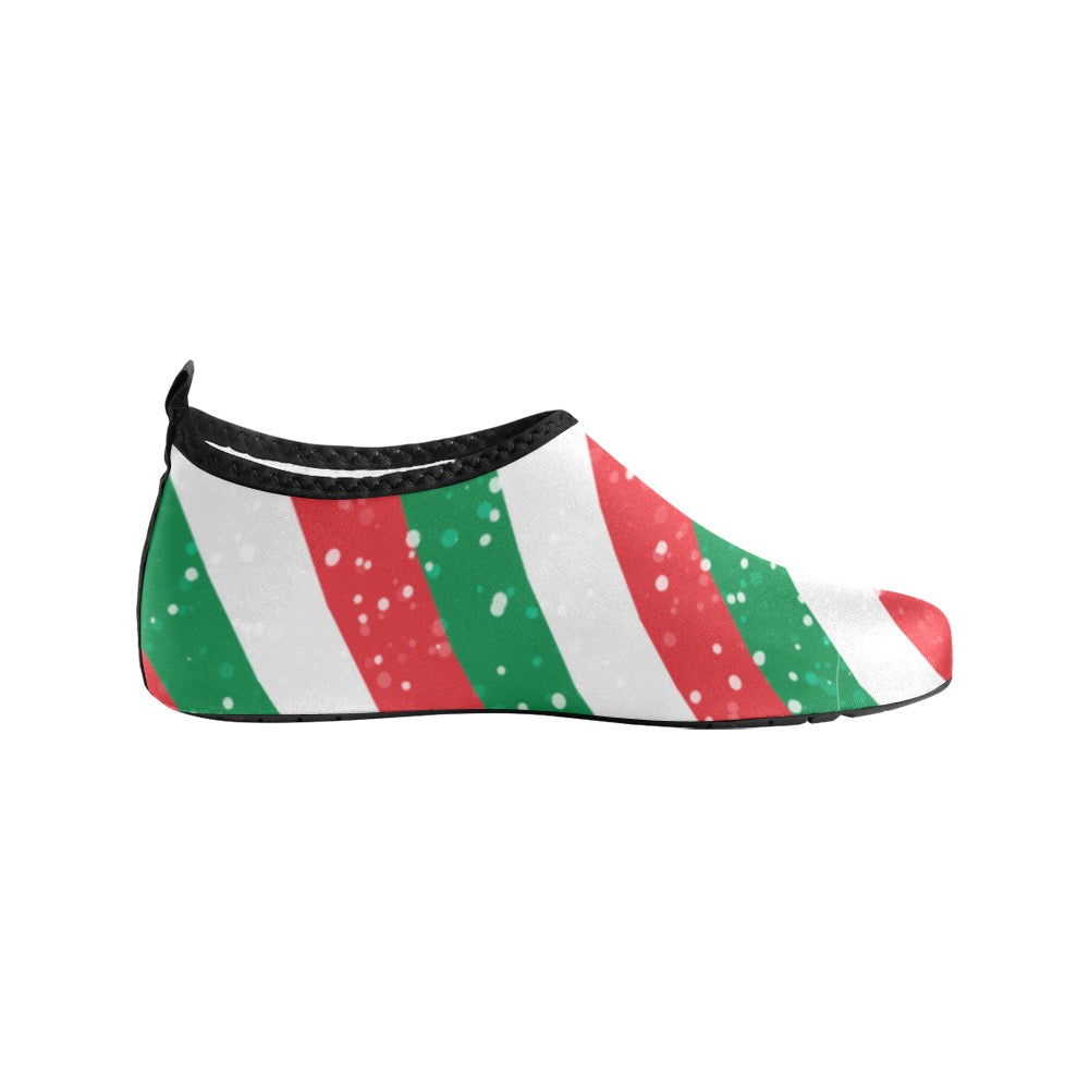 Candy cane Kids' Slip-On Water Shoes