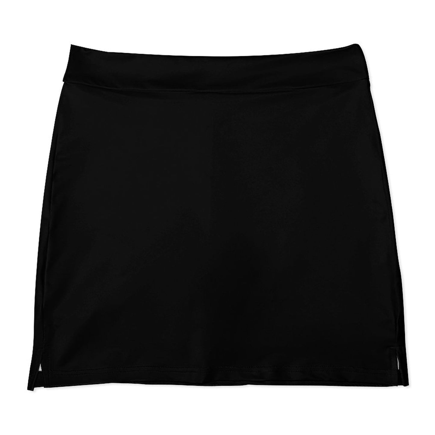 Black A-Line Skirt with Pocket