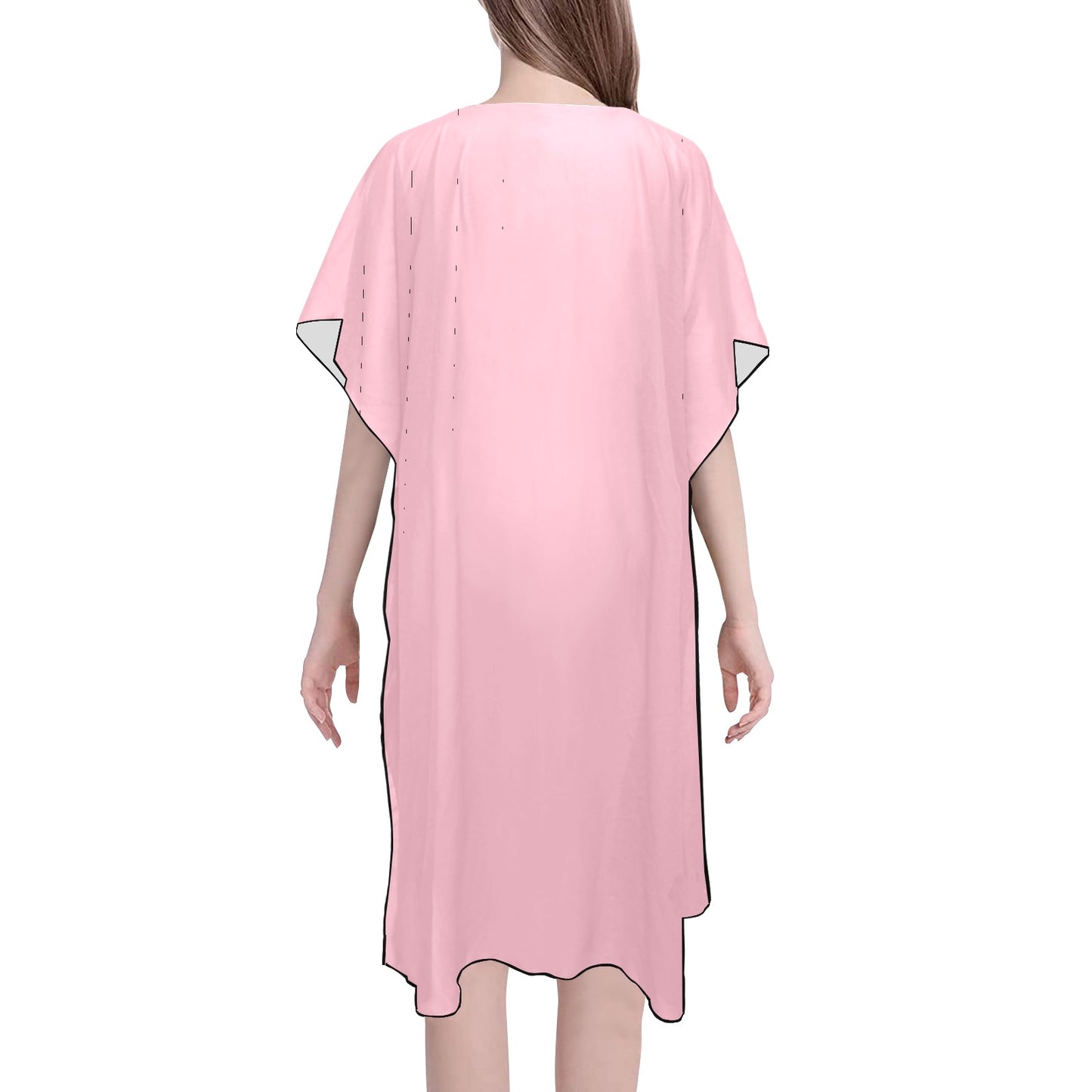 Powder Pink Chiffon Cover Ups