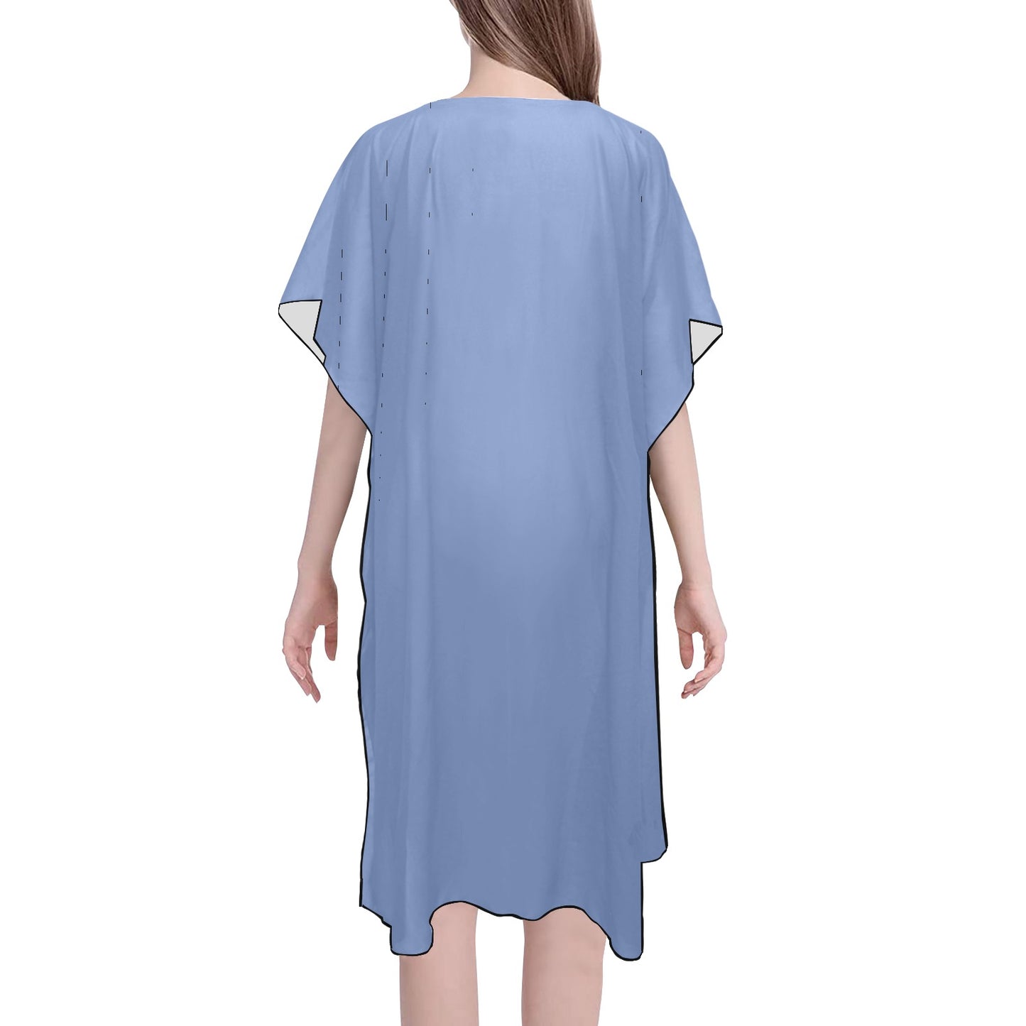 Powder Blue Chiffon Cover Ups