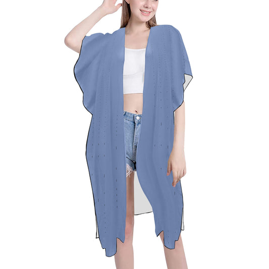 Powder Blue Chiffon Cover Ups