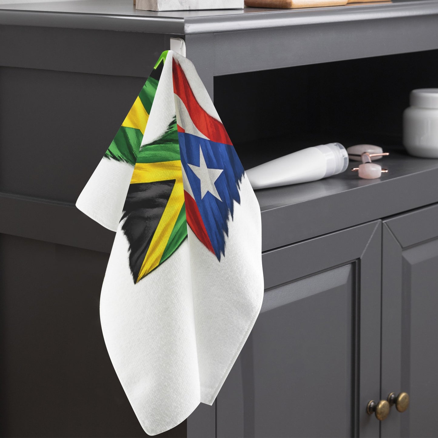 PR AND JAMAICA Towel