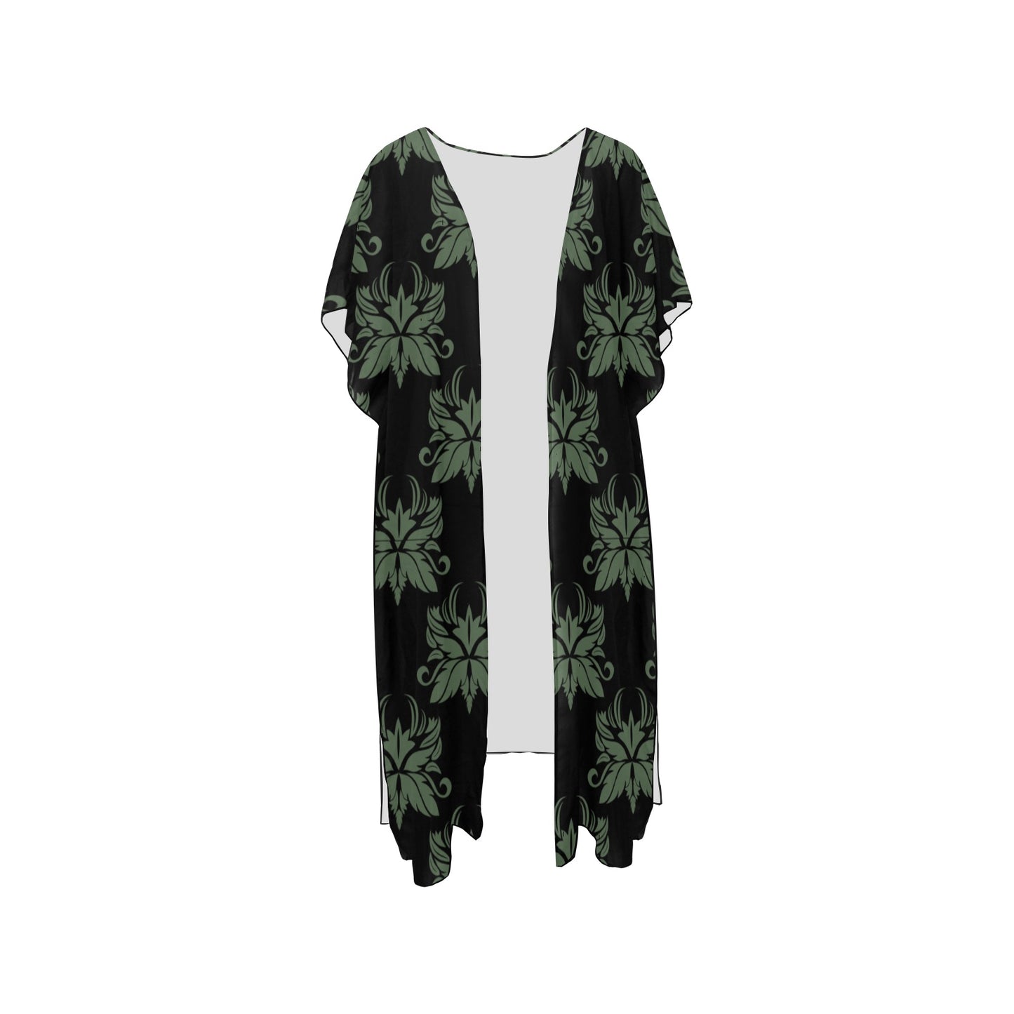 Black & Green Chiffon Cover Ups