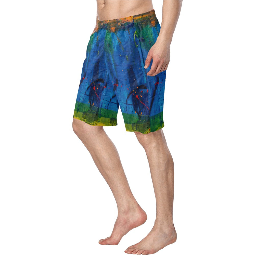 Blue Canvas Men's Swim Trunk