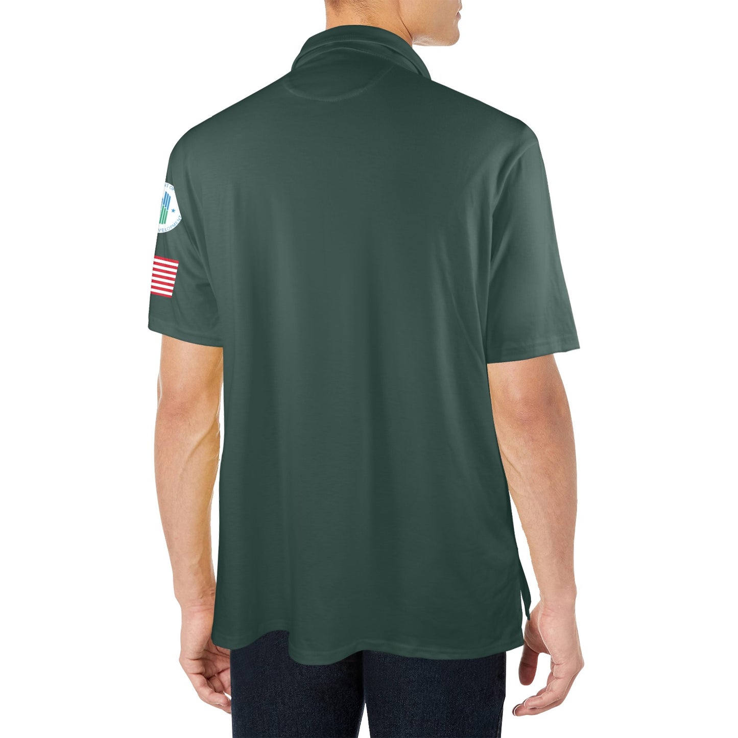 Green Men's Polo Shirt