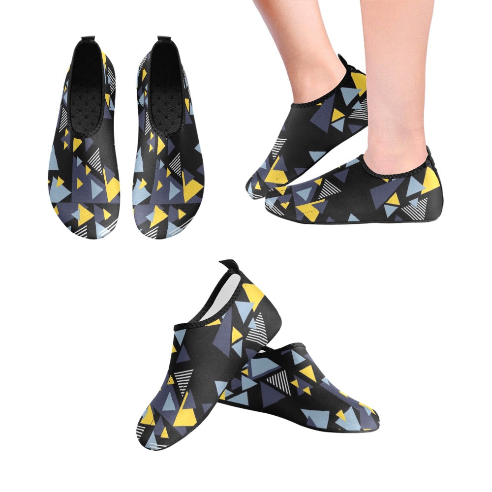 Triangle Angles Kids' Slip-On Water Shoes