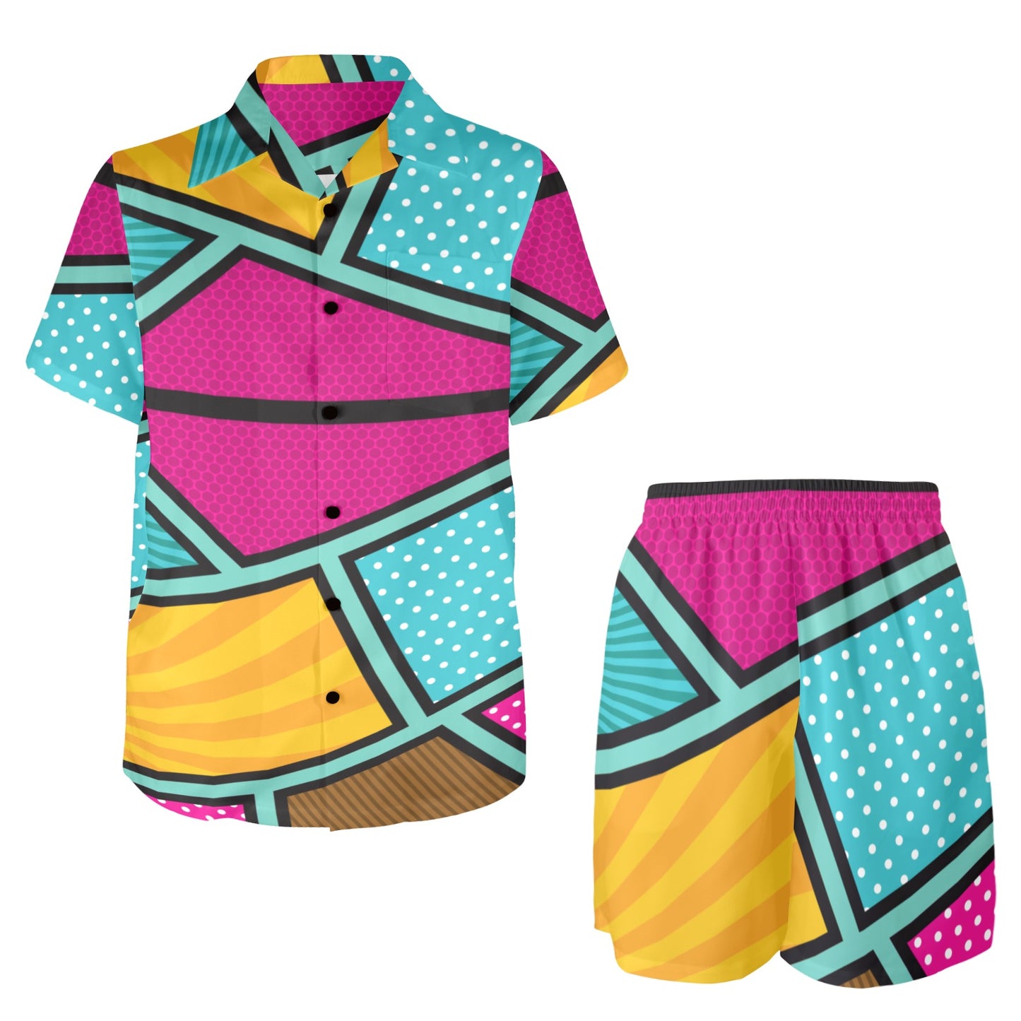 Geo Colorful Men's Outfit