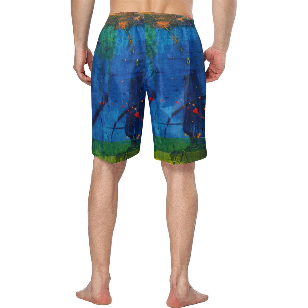 Blue Canvas Men's Swim Trunk