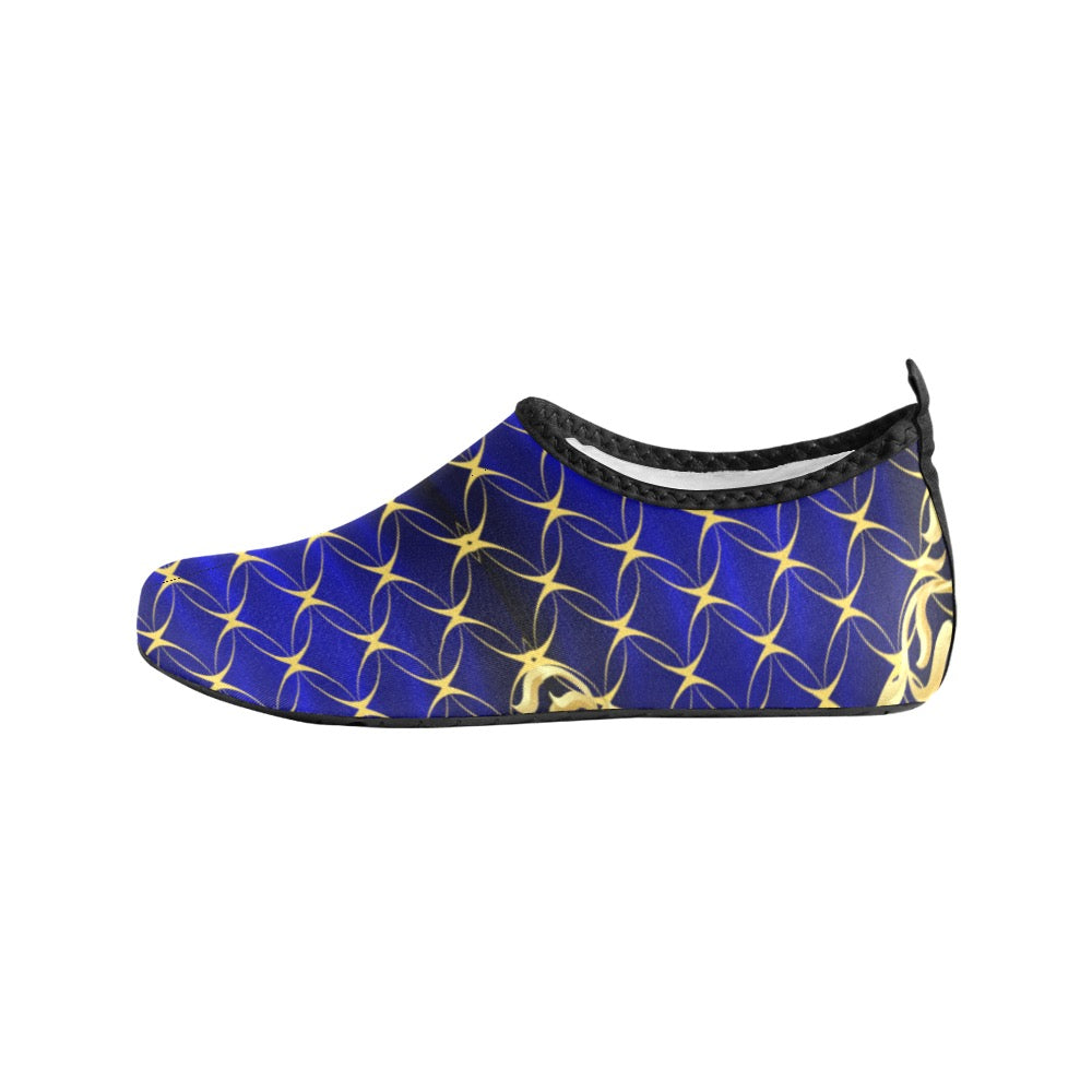 Royal Blue Kids' Slip-On Water Shoes