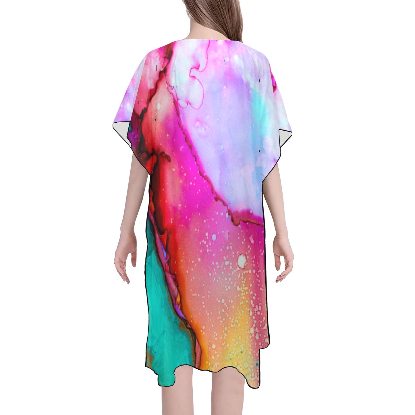 Color Blend Chiffon Cover Ups