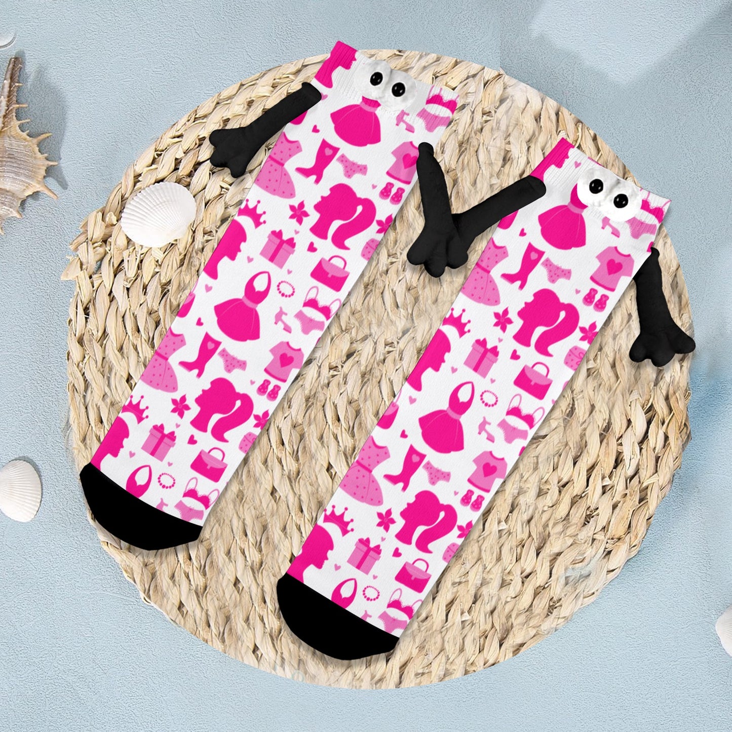 Barbie Holding Hands Socks for Kids