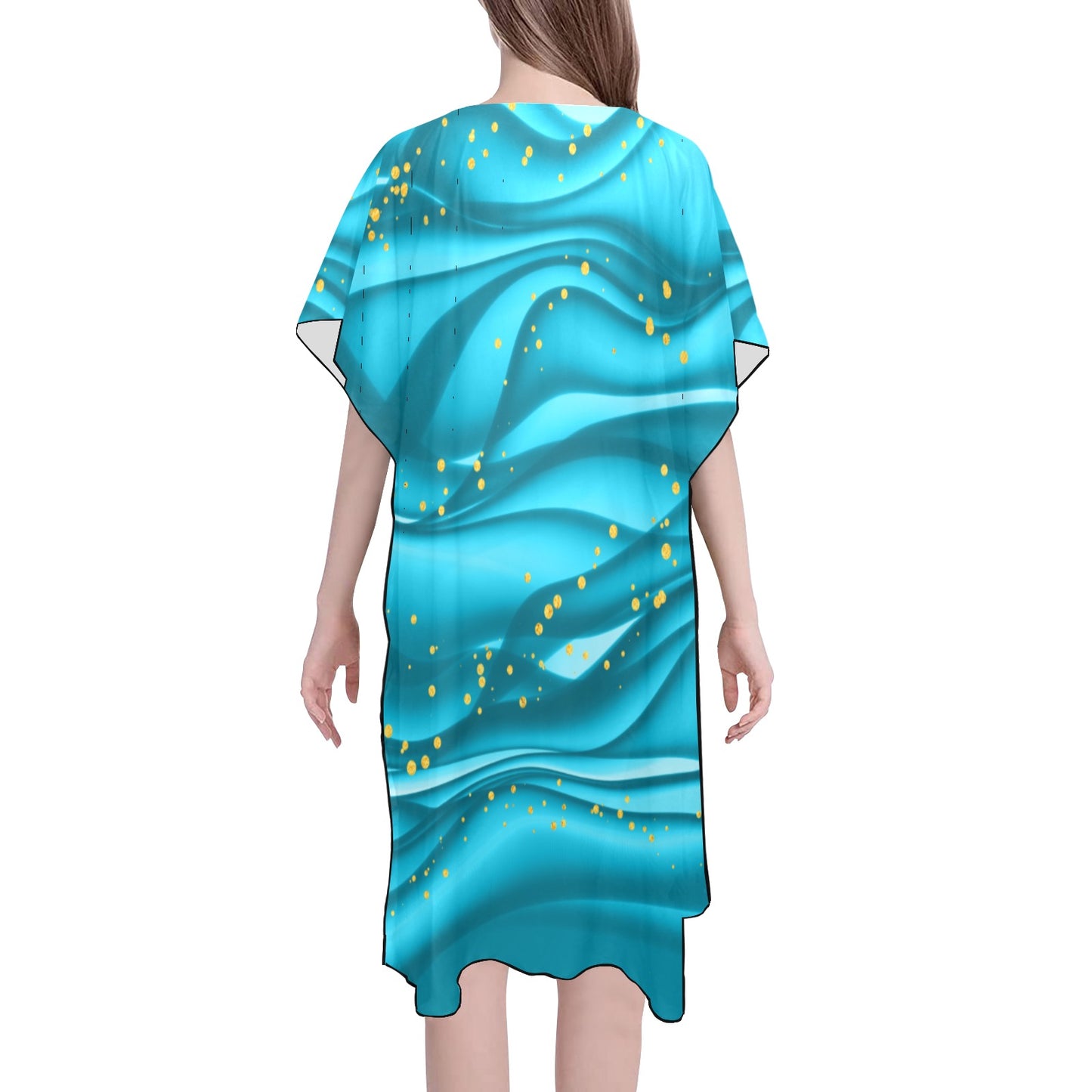 Water Waves Chiffon Cover Ups