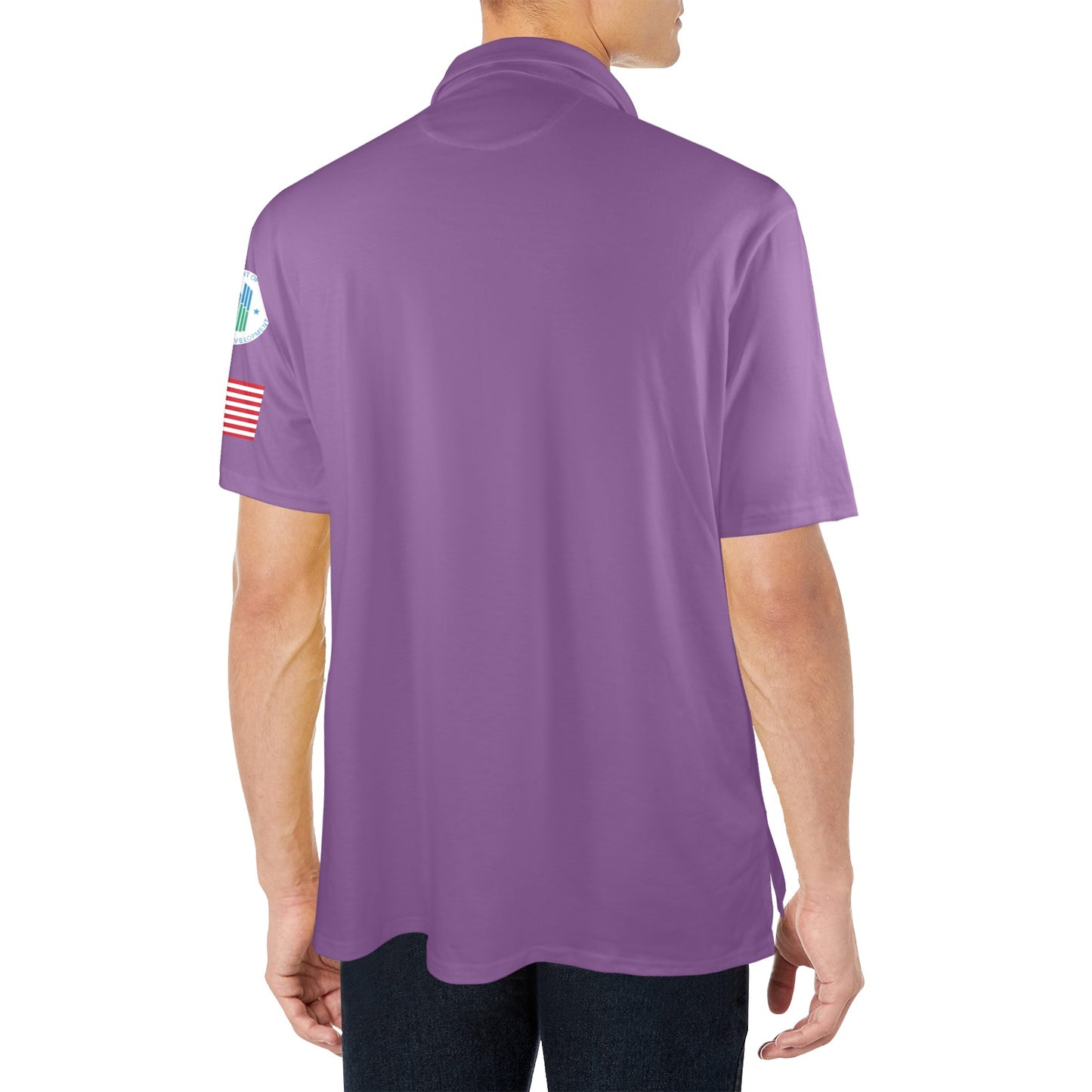 Purple Men's Polo Shirt