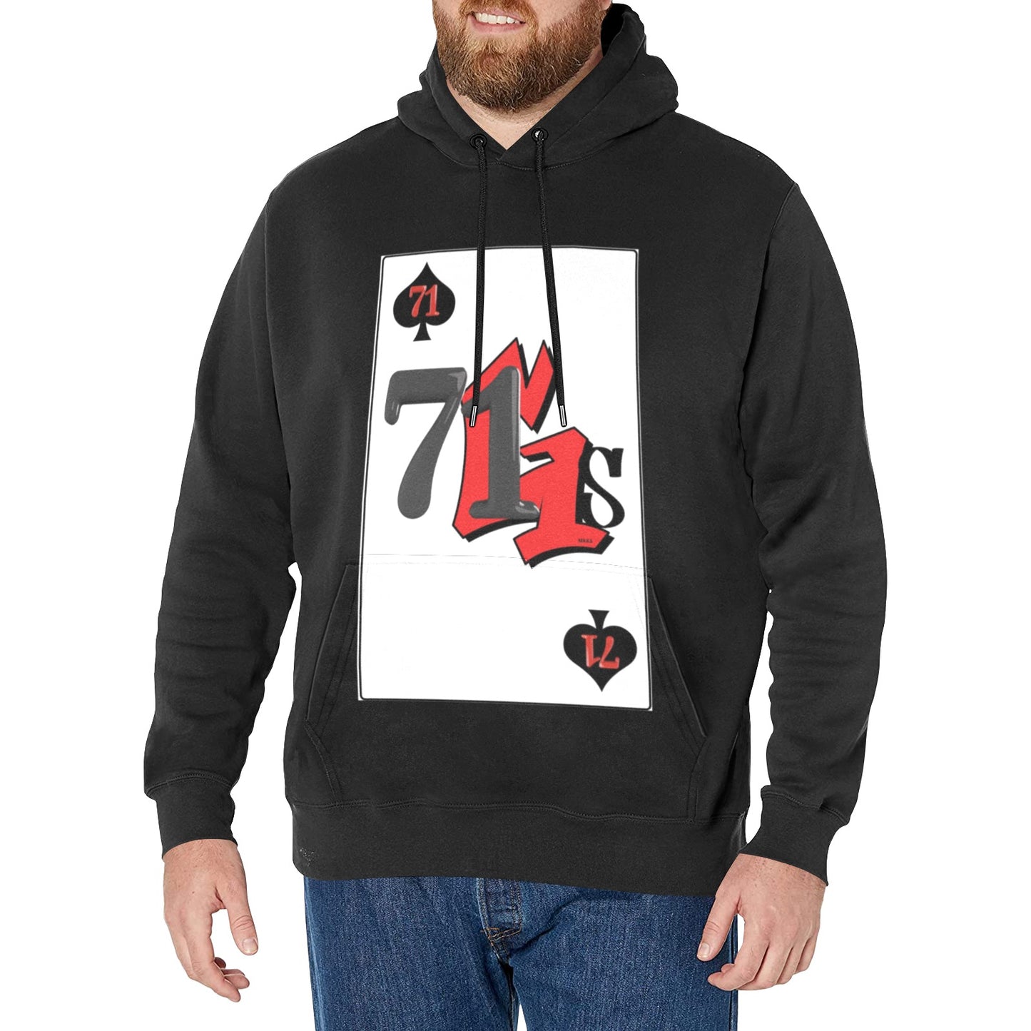 71Gs Men's Fleece Hoodie