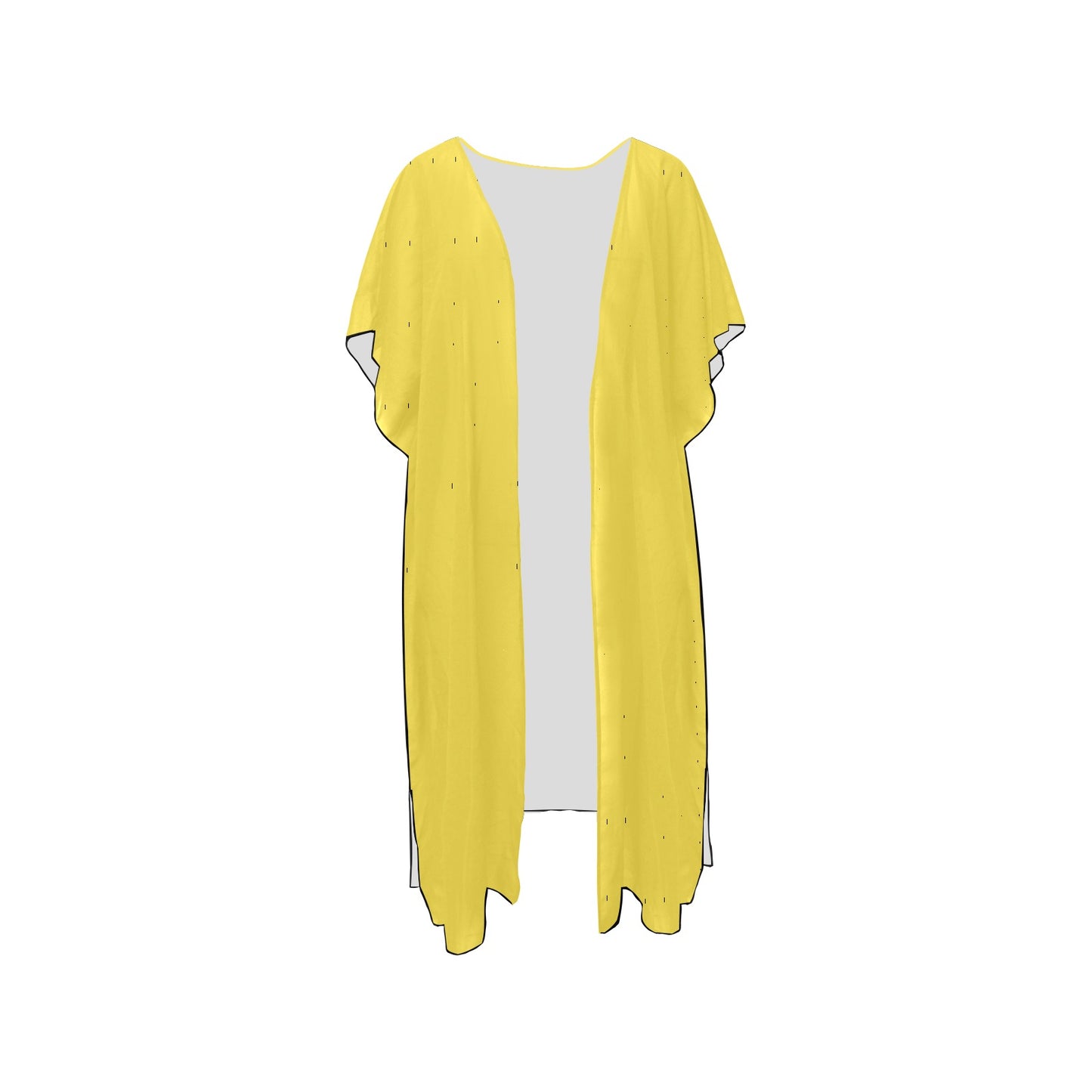 Yellow Chiffon Cover Ups