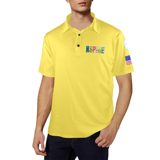 Yellow Men's Polo Shirt