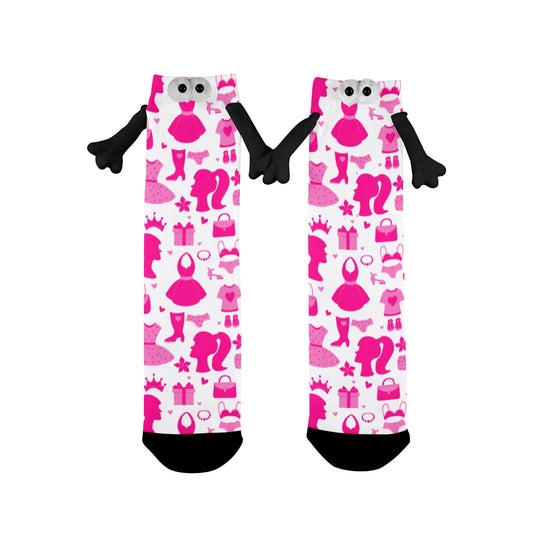 Barbie Holding Hands Socks for Kids