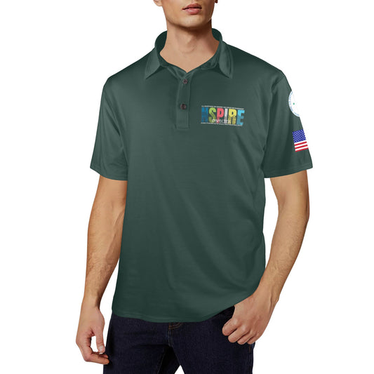 Green Men's Polo Shirt