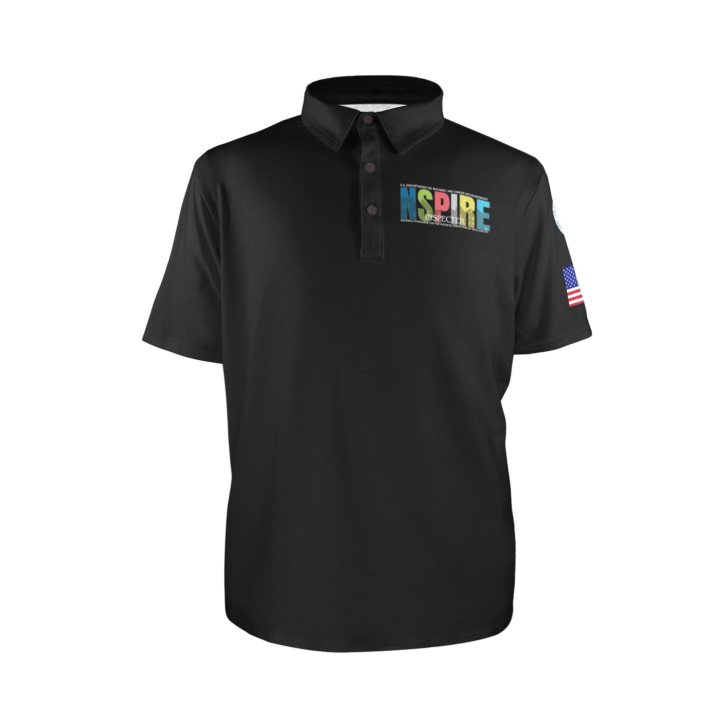 Black Men's Polo Shirt