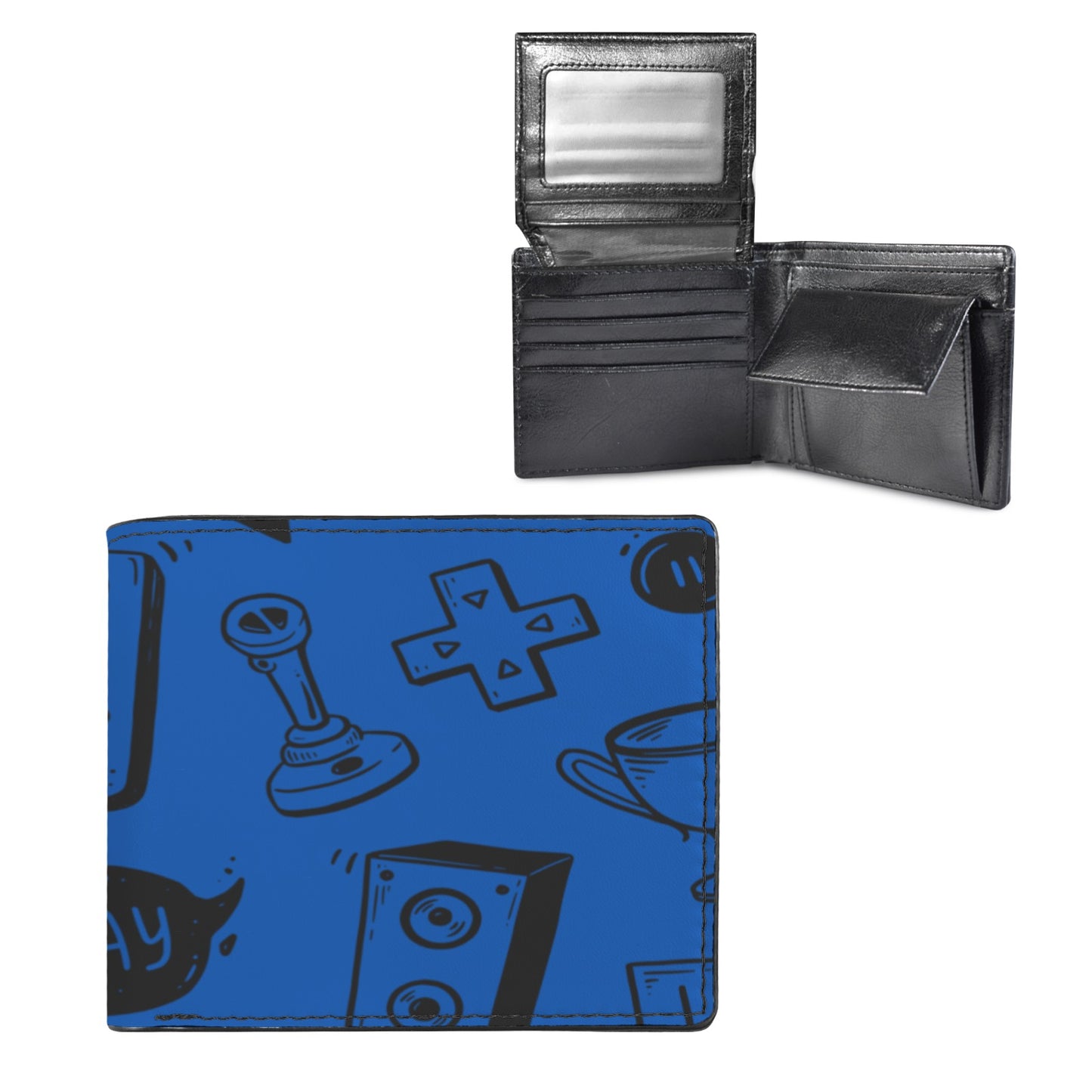 Gamer Unisex Bifold Wallet with Multi Slots