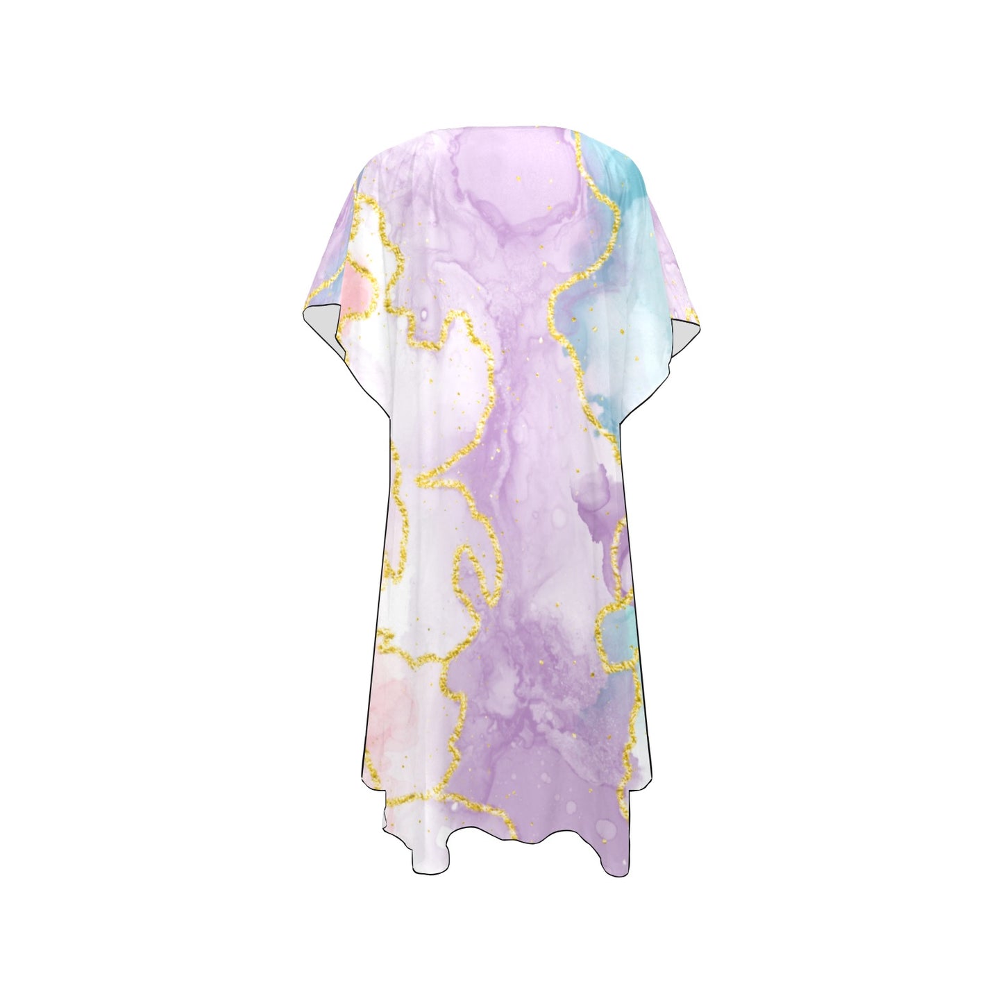 Pastel Marble Chiffon Cover Ups