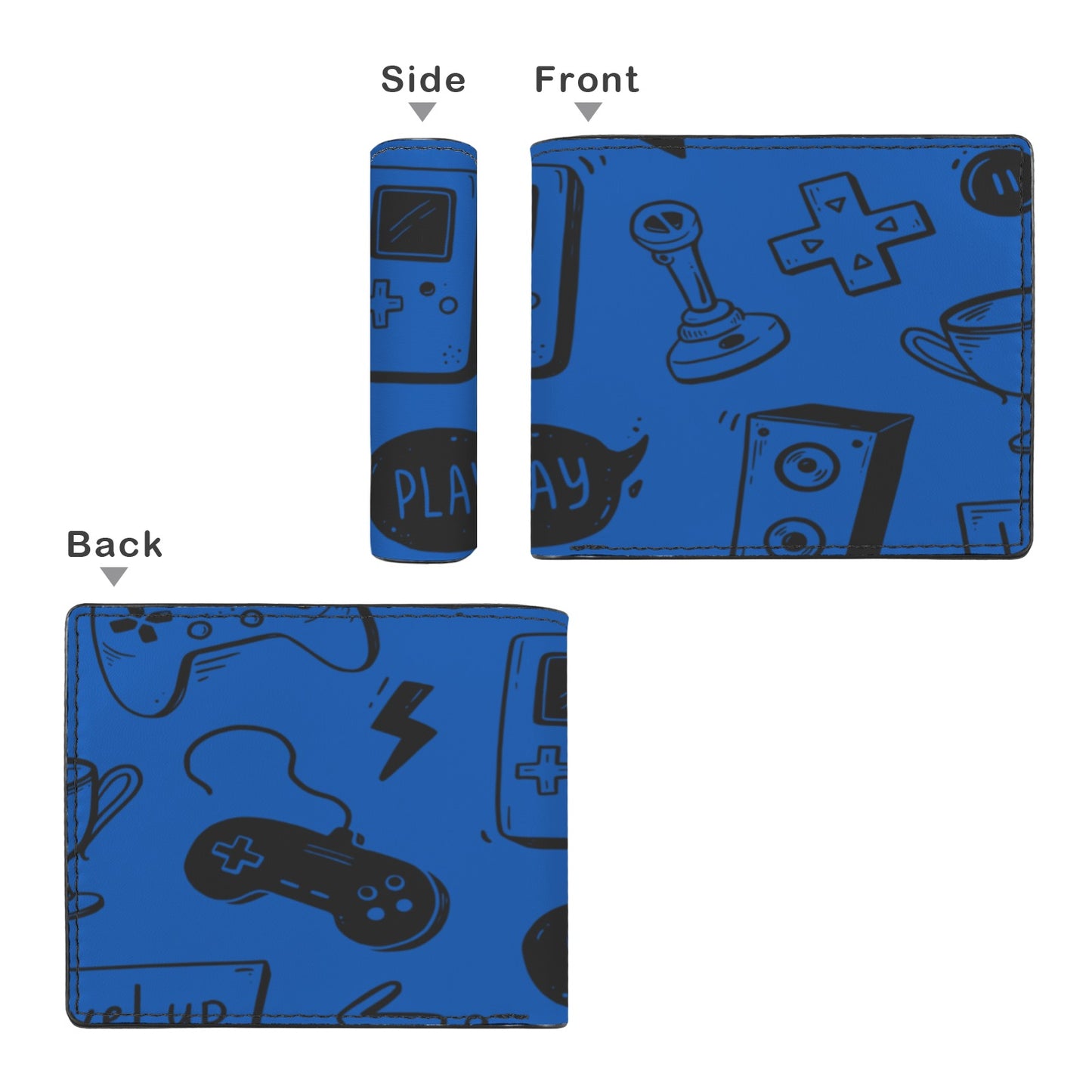 Gamer Unisex Bifold Wallet with Multi Slots