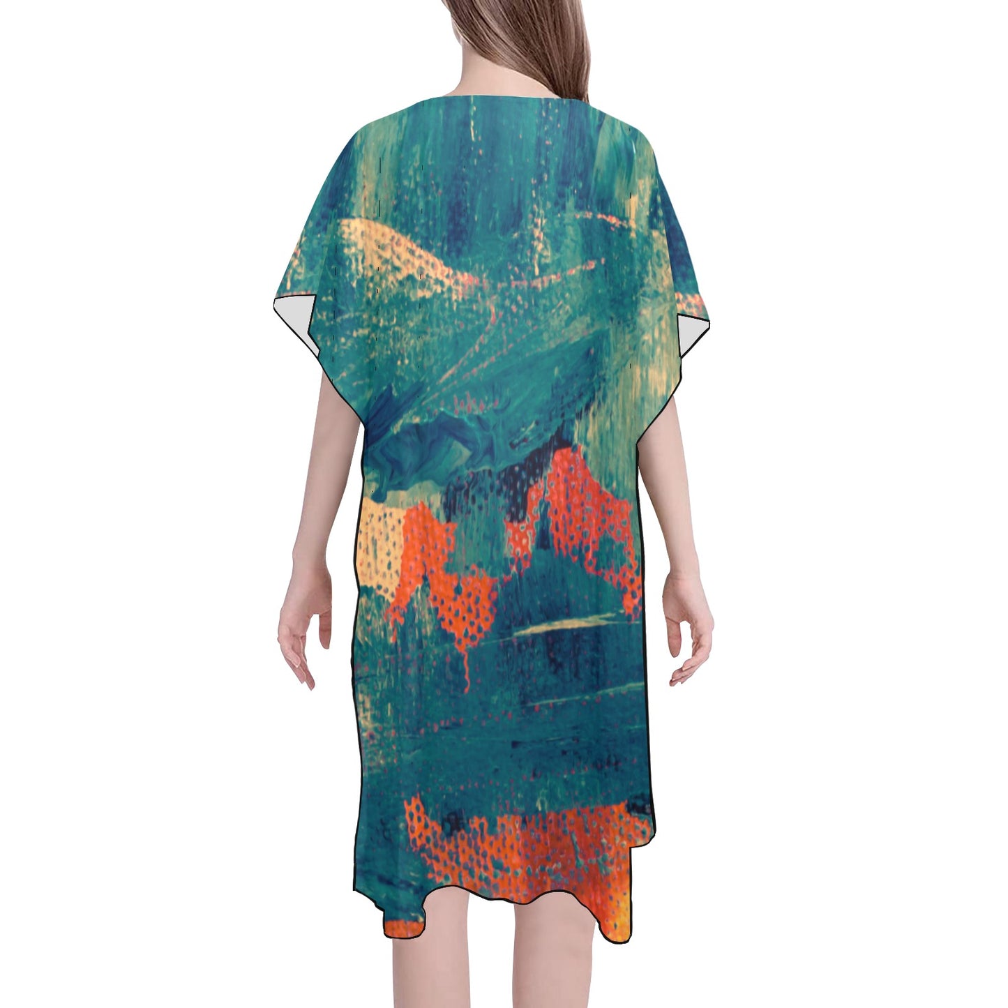 Fire Greenish Chiffon Cover Ups