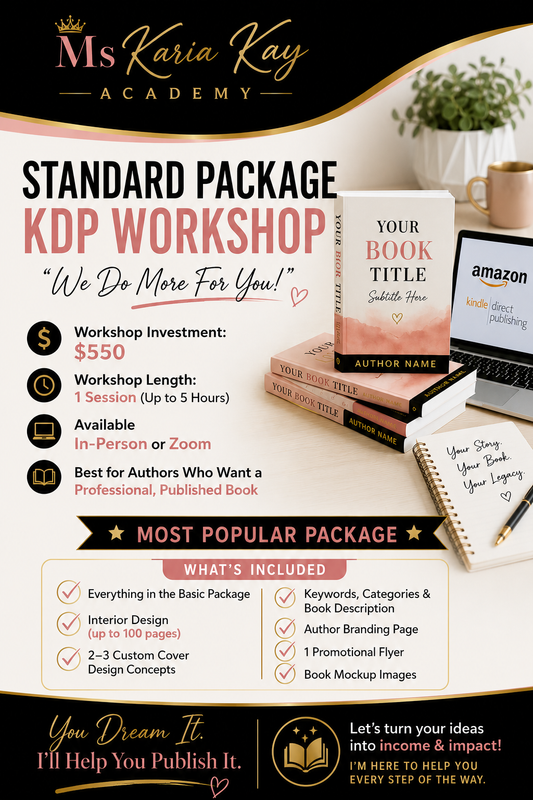 MsKaria Kay’s Coaching Academy Standard Package