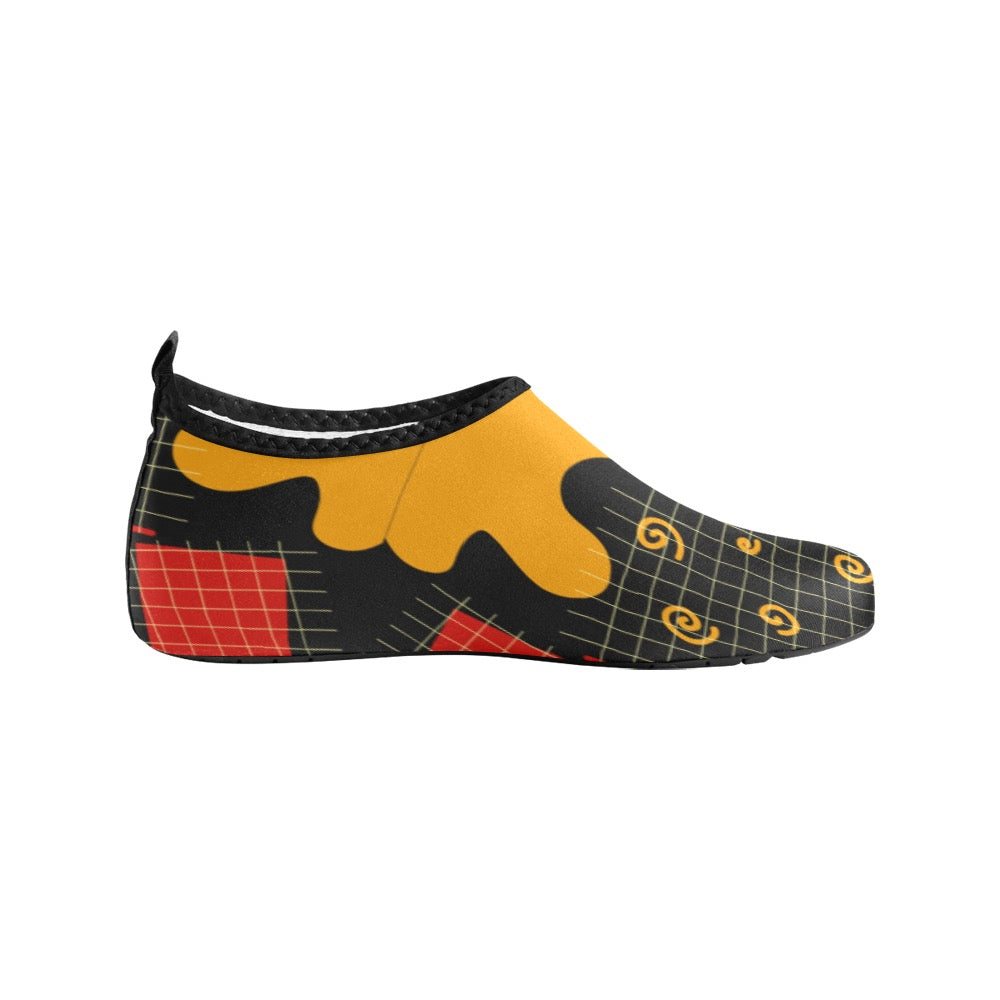 Fall Geometrics Kids' Slip-On Water Shoes