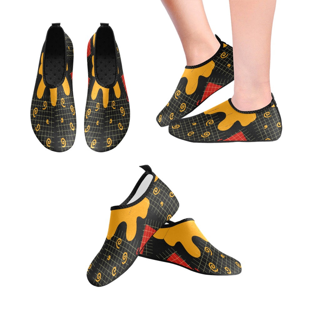 Fall Geometrics Kids' Slip-On Water Shoes