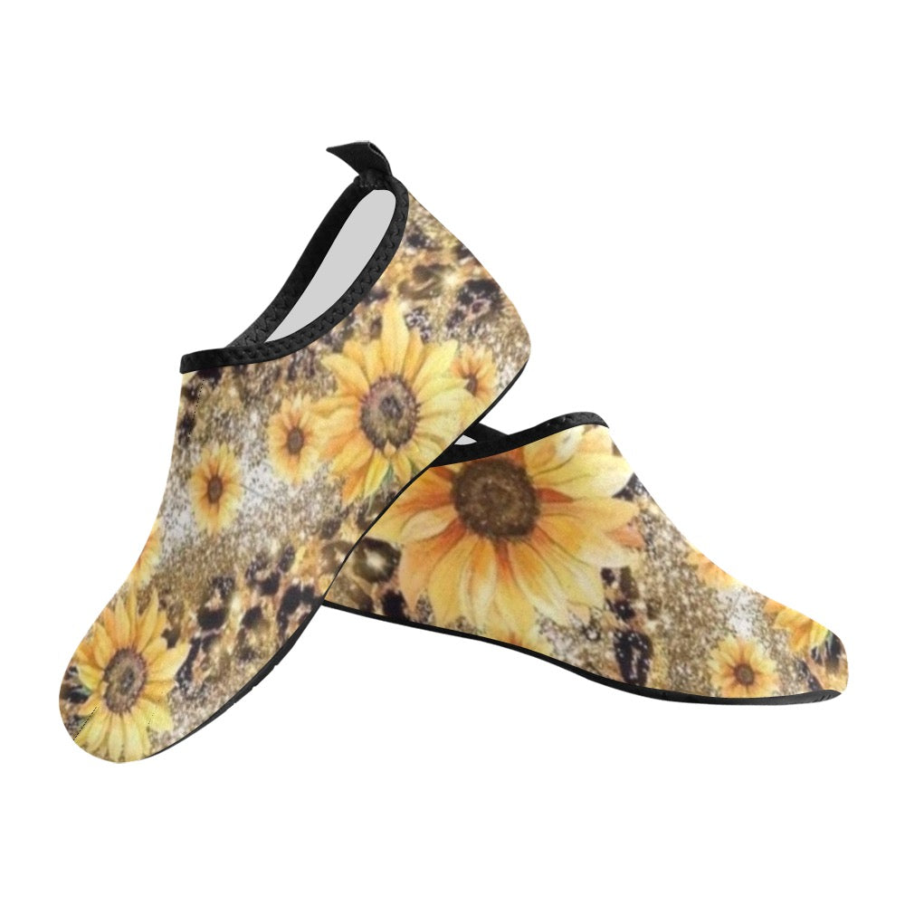 Sunflowers Kids' Slip-On Water Shoes