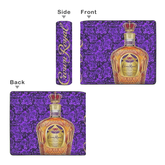 Crown Royal Unisex Bifold Wallet with Multi Slots