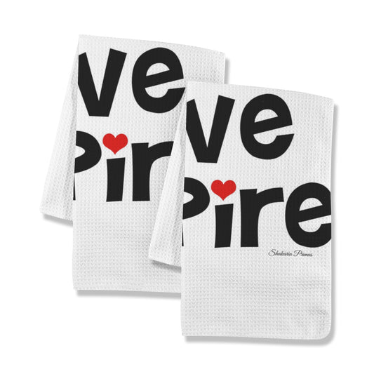 Teach Love Inspire Kitchen Towel 40x60cm (One Side&2-Pack)
