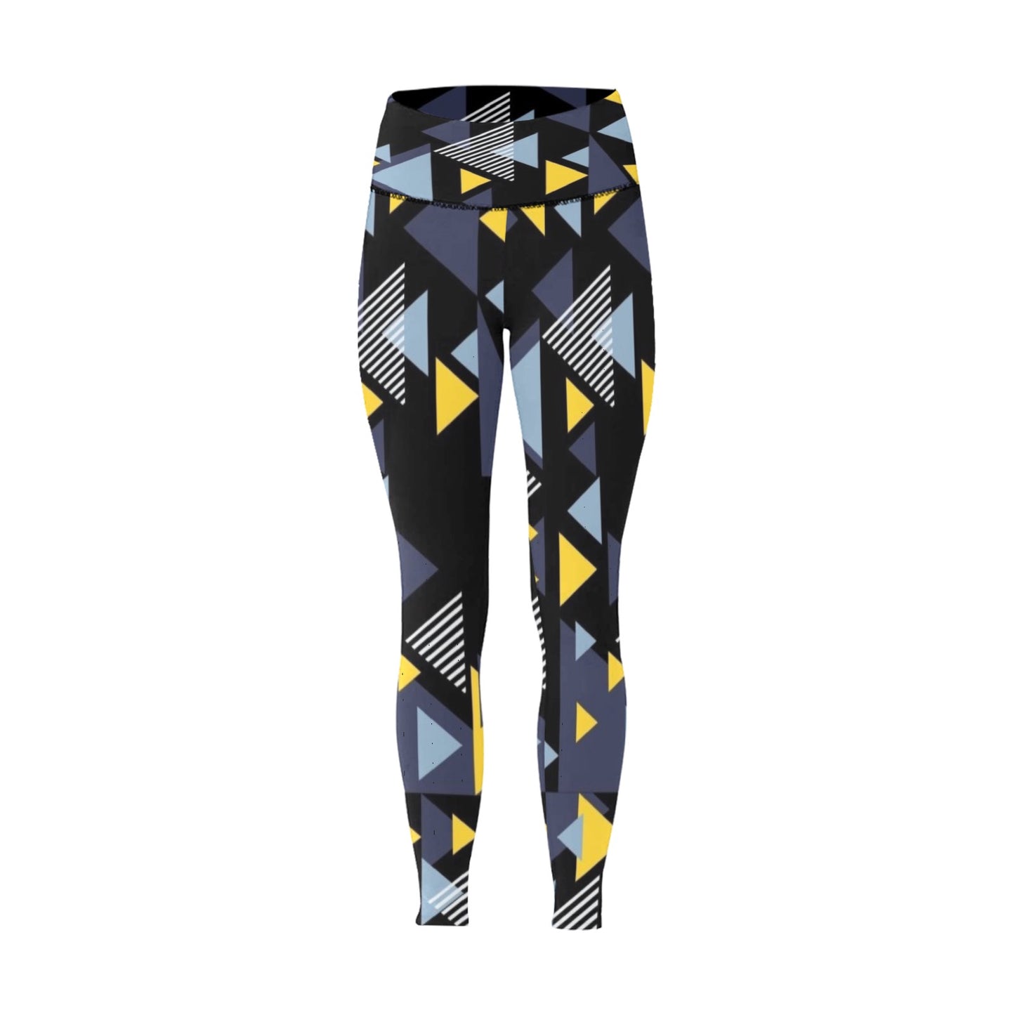 Triangle Angles High-Waisted Leggings