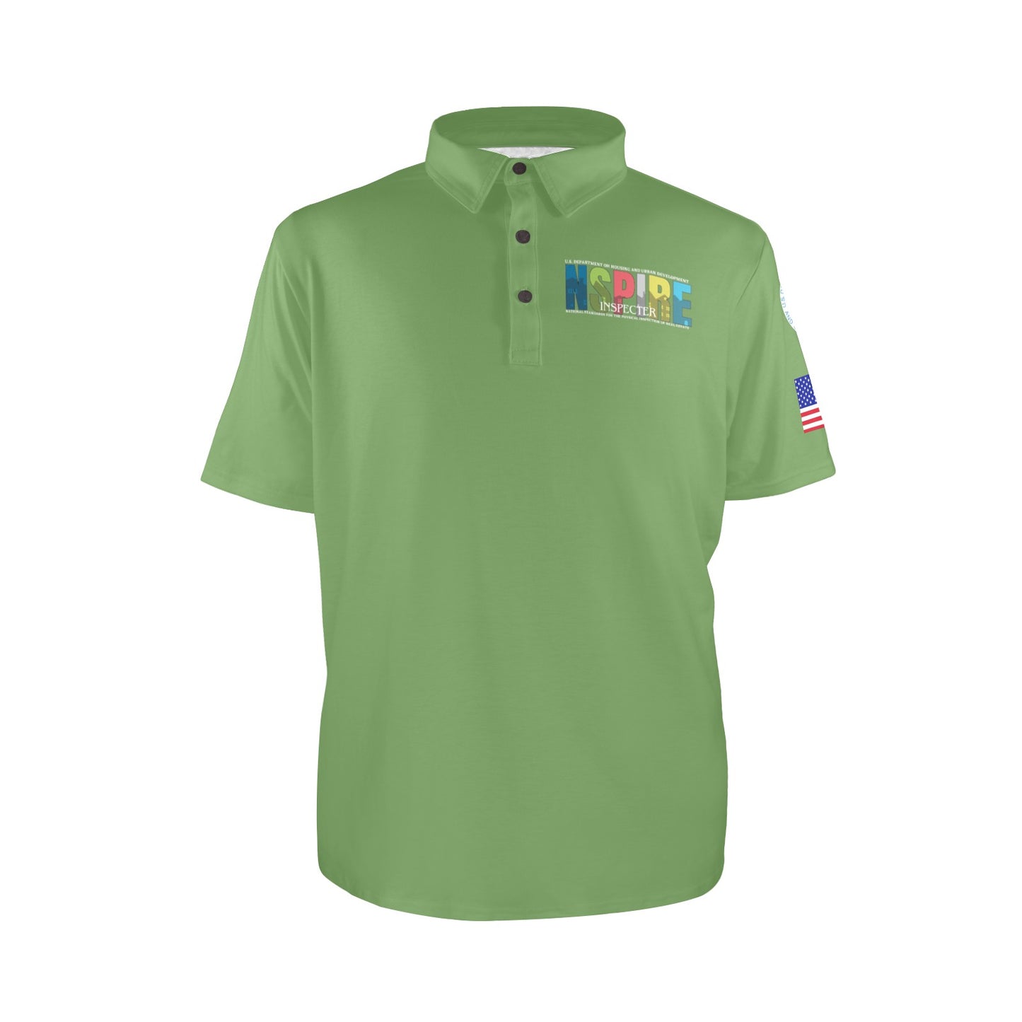 Light Green Men's Polo Shirt