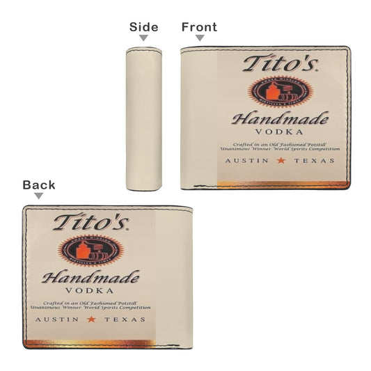 Tito’s Unisex Bifold Wallet with Multi Slots