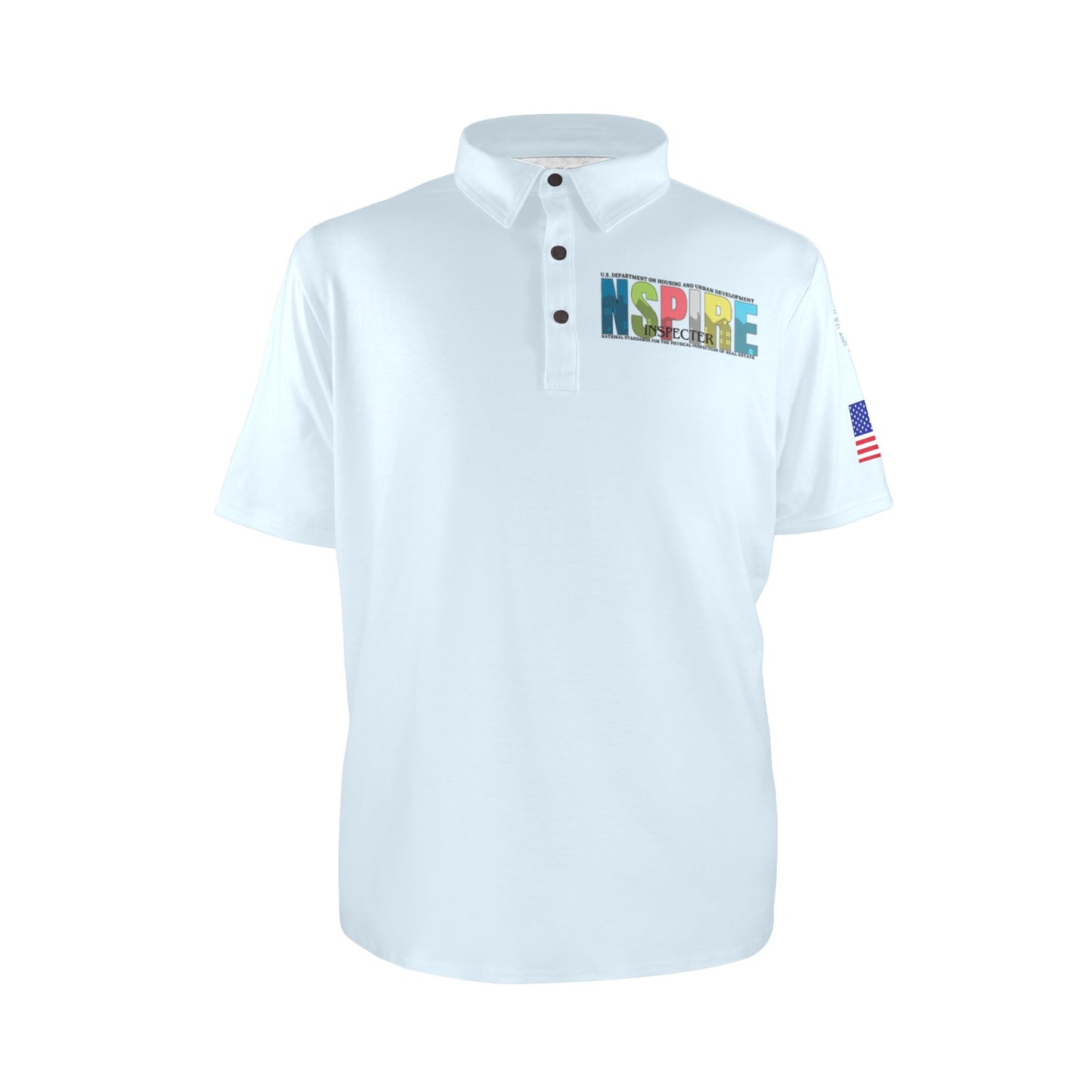 Light Blue Men's Polo Shirt