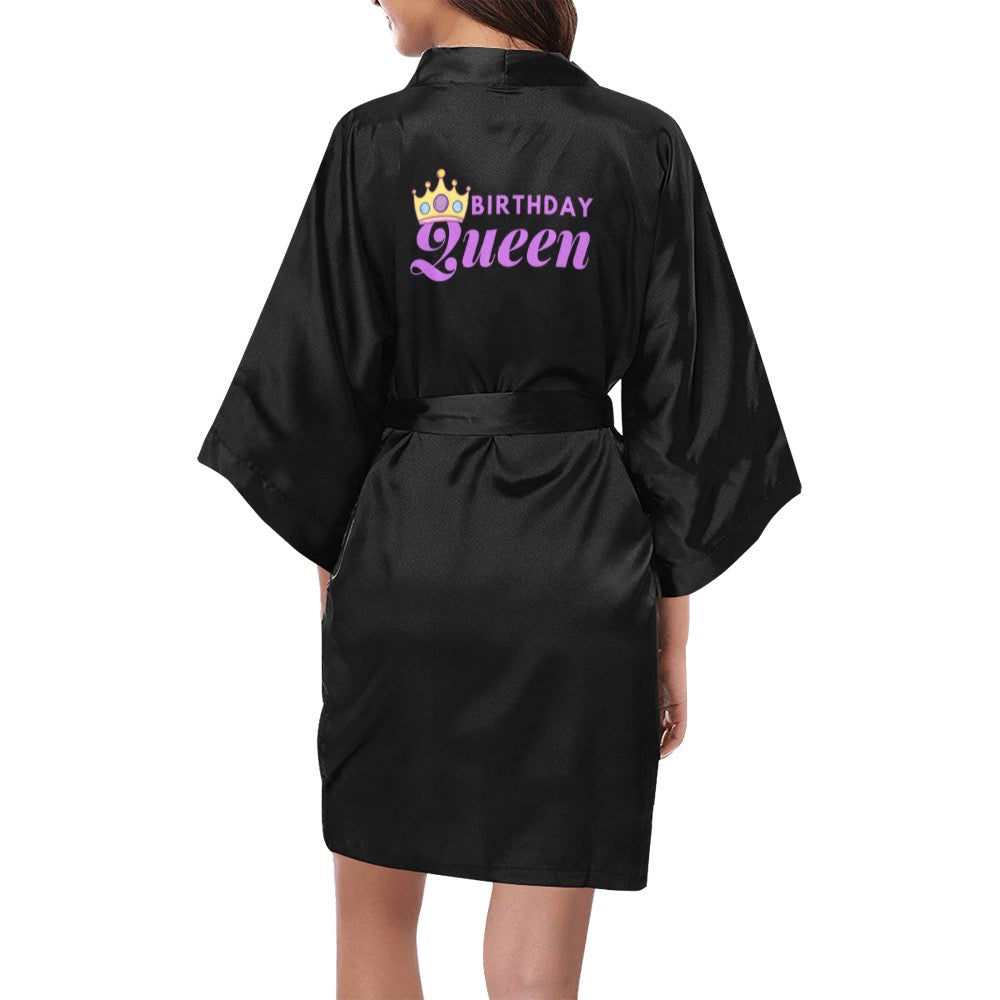 Birthday Queen- Name Kimono Robe