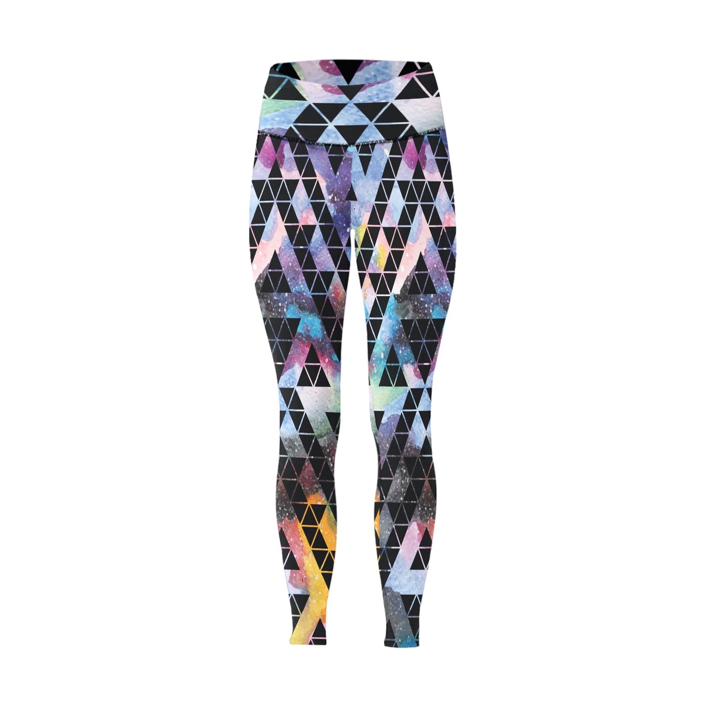 Galaxy Tribal Aztec High-Waisted Leggings