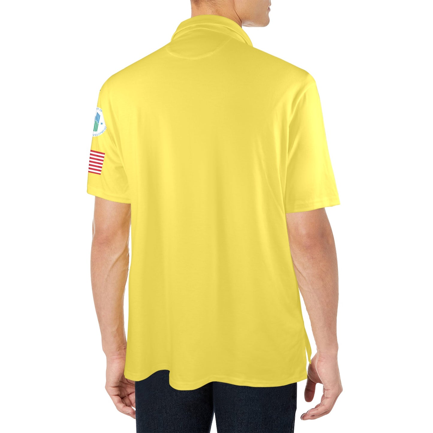 Yellow Men's Polo Shirt