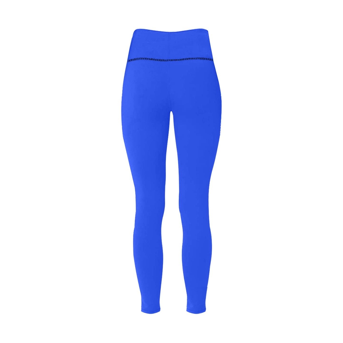 Royal Blue High-Waisted Leggings