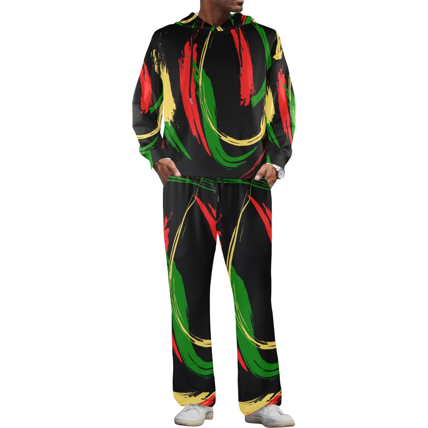 The Culture Men's Streetwear Flared Tracksuit