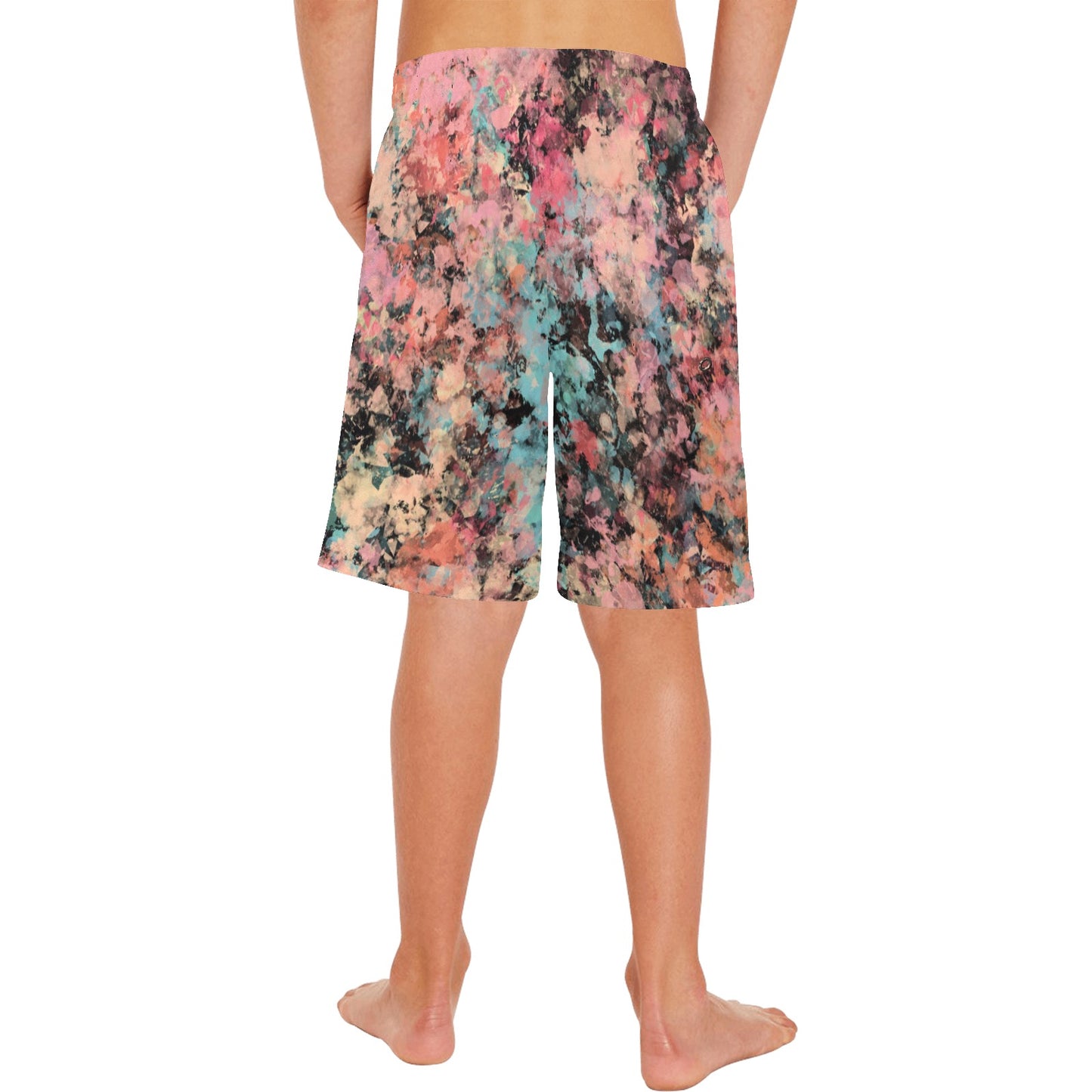 Peach Granite Boys' Casual Beach Shorts